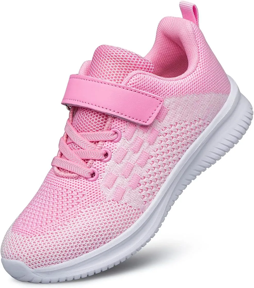 BNV Boys Girls Sneakers Kids Shoes Unisex Lightweight Breathable Athletic Running Tennis Fitness Shoes for Toddler/Little Kid/Big Kid