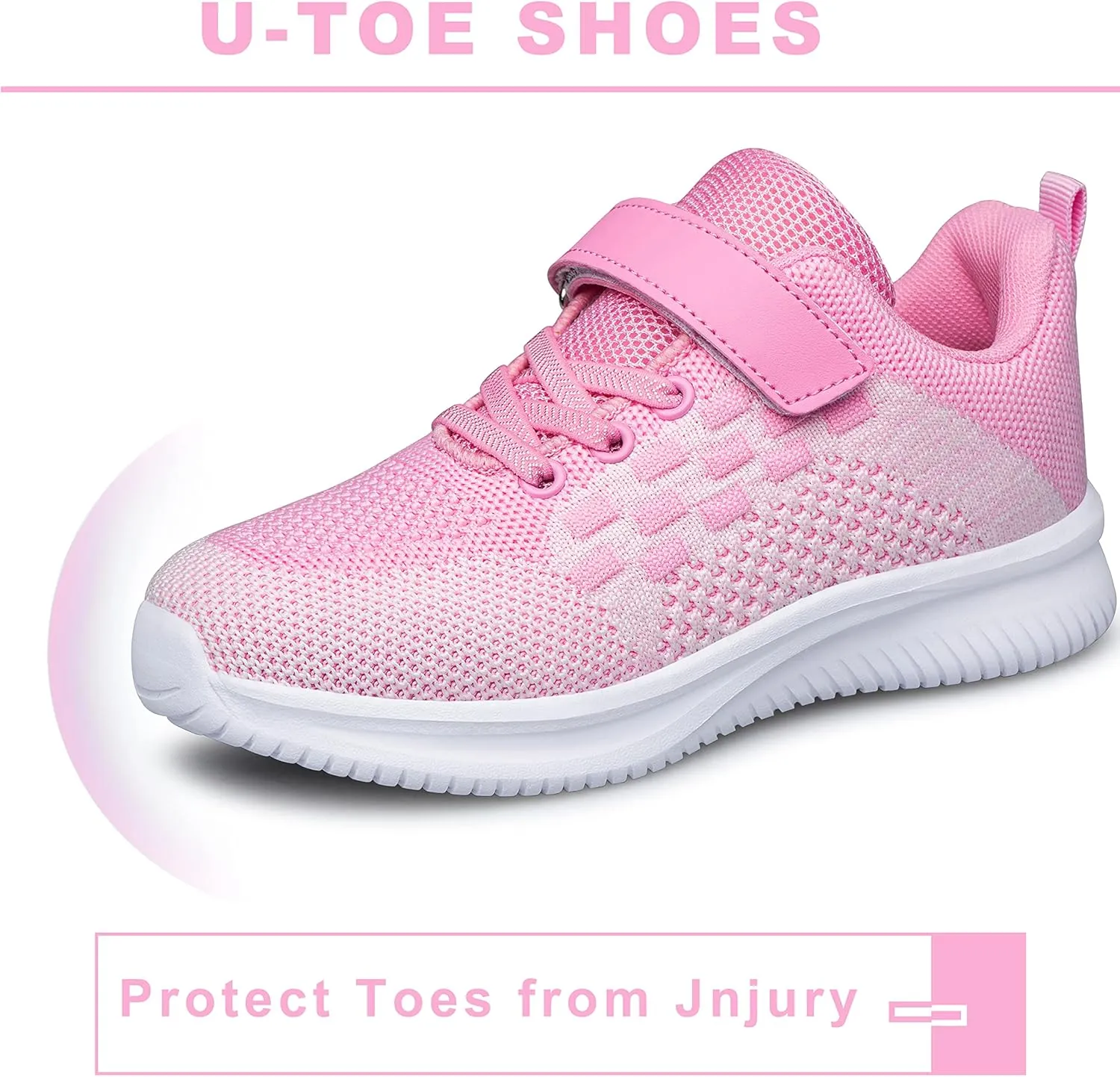 BNV Boys Girls Sneakers Kids Shoes Unisex Lightweight Breathable Athletic Running Tennis Fitness Shoes for Toddler/Little Kid/Big Kid