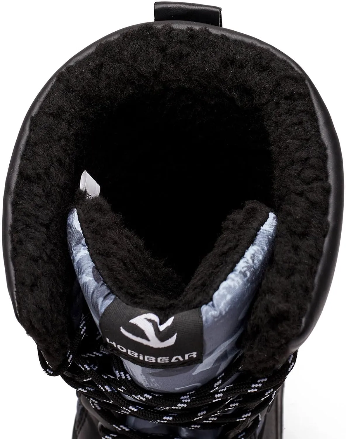 BODATU Boys' Waterproof Winter Snow Boots with Insulation for Cold Weather