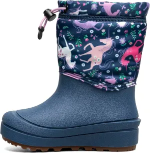 BOGS Unisex-Child Snow Shell Boots-Unicorn Meadow (Toddler/Little Big Kid)