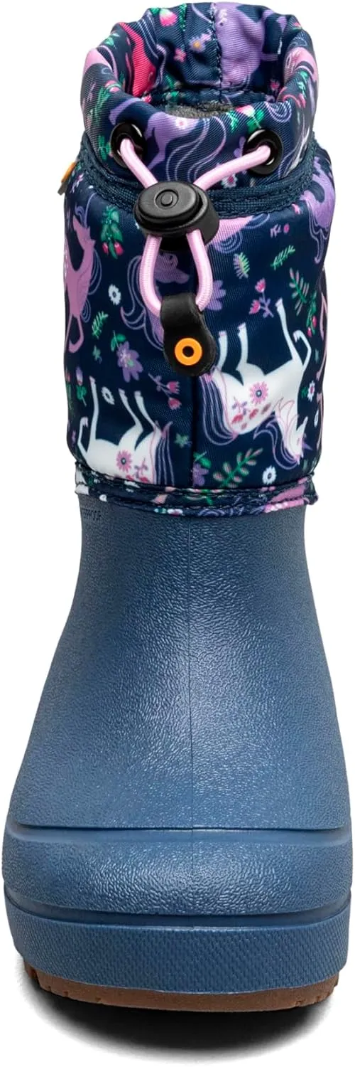 BOGS Unisex-Child Snow Shell Boots-Unicorn Meadow (Toddler/Little Big Kid)