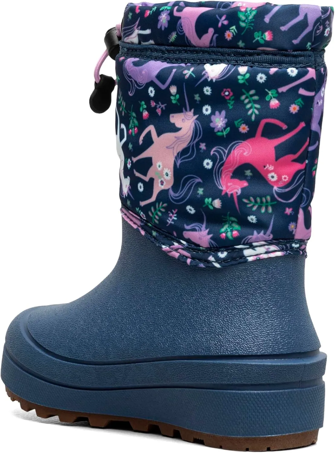 BOGS Unisex-Child Snow Shell Boots-Unicorn Meadow (Toddler/Little Big Kid)