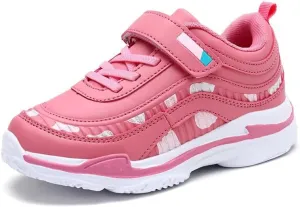 Boys' and Girls' Tennis Shoes Running Athletic Sneakers Waterproof Soft Lightweight Breathable Sneakers for Little and Big Kids