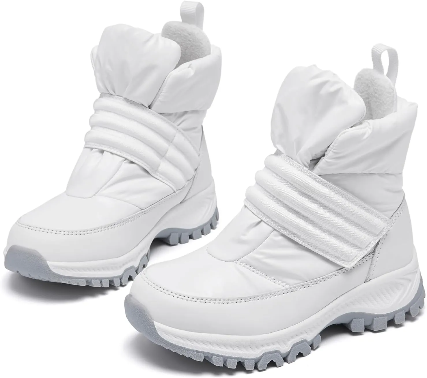 Boys Girls Kids Cute Snow Boots Waterproof Slip Resistant Outdoor Winter Boots Shoes Little Kid/Big Kid