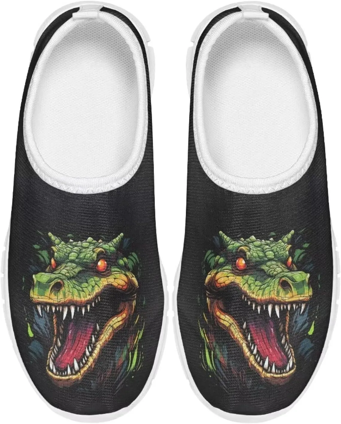 Boys Running School Shoes Funny Print Kids Casual Sneakers for Travel