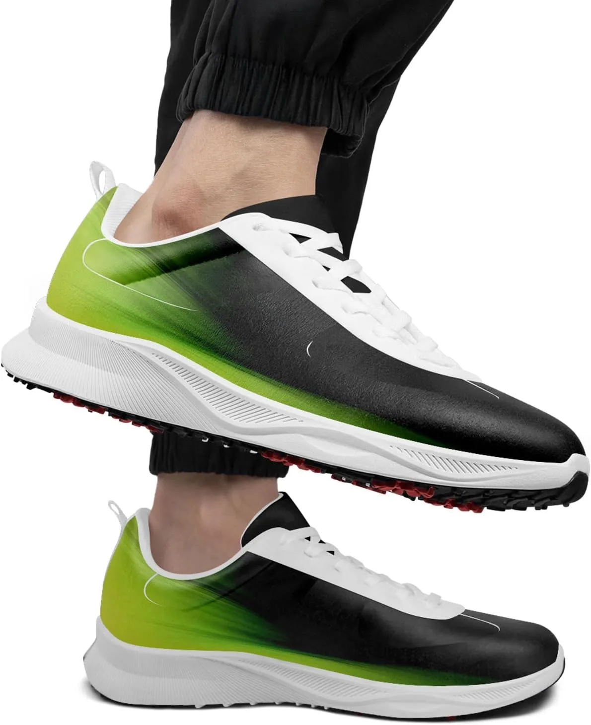 Breathable Golf Shoes for Men with Air-Outer, Ultra-Light Performance Walking Sneakers Enhanced Grip Sports Footwear