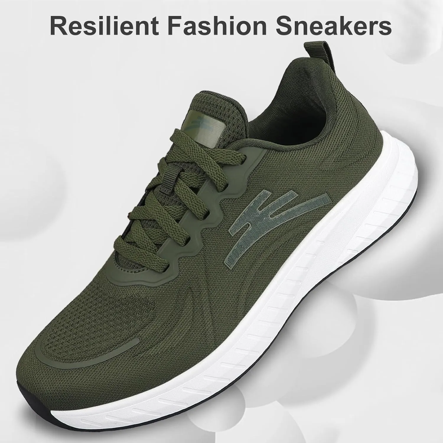Breathable Running Shoes for Men Anti-Slip Mens Athletic Shoes Lightweight Mens Slip-On Walking Sneakers for Gym Jogging Sports and Workout