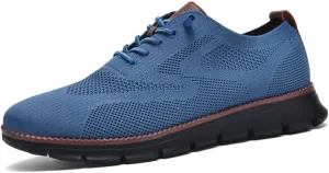 Breeze Shoes for Men Lightweight Casual Fashion Walking Shoes Comfortable Oxford Mens Business Classic Urban Dress