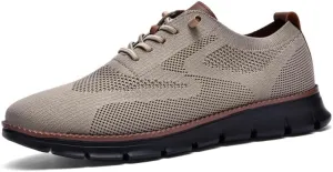 Breeze Shoes for Men Lightweight Casual Fashion Walking Shoes Comfortable Oxford Mens Business Classic Urban Dress
