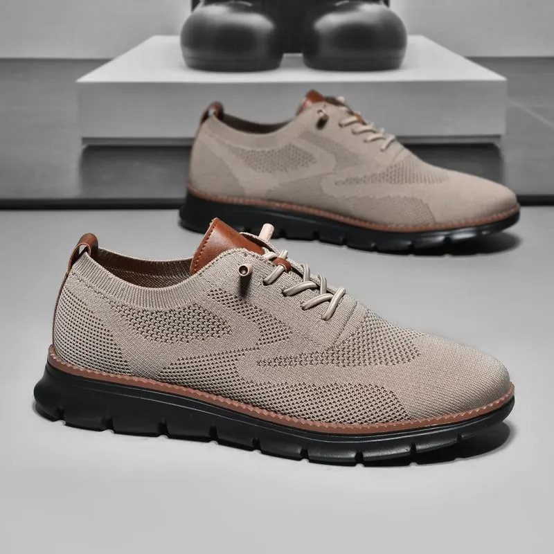 Breeze Shoes for Men Lightweight Casual Fashion Walking Shoes Comfortable Oxford Mens Business Classic Urban Dress