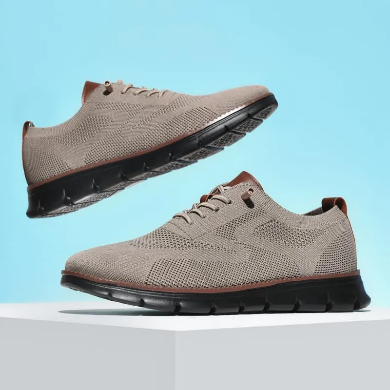 Breeze Shoes for Men Lightweight Casual Fashion Walking Shoes Comfortable Oxford Mens Business Classic Urban Dress