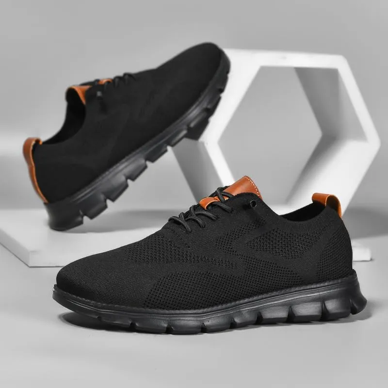 Breeze Shoes for Men Oxfords Lace-Up Lightweight Casual Walking Shoes Comfortable Dress Shoes for Men