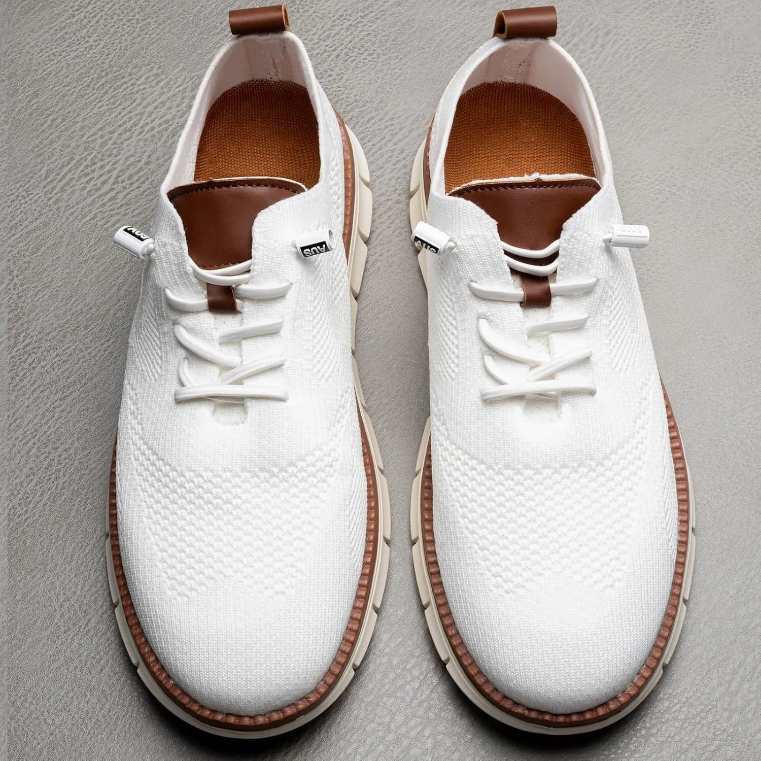 Breeze Shoes for Men,Business Casual Shoes Mens,Comfortable Breeze Urban Shoe for Men,Oxfords Mesh Dress Sneakers,Breathable Upper Wearbreeze Footwear,Lace-Up Lightweight Tennis Walking Shoe