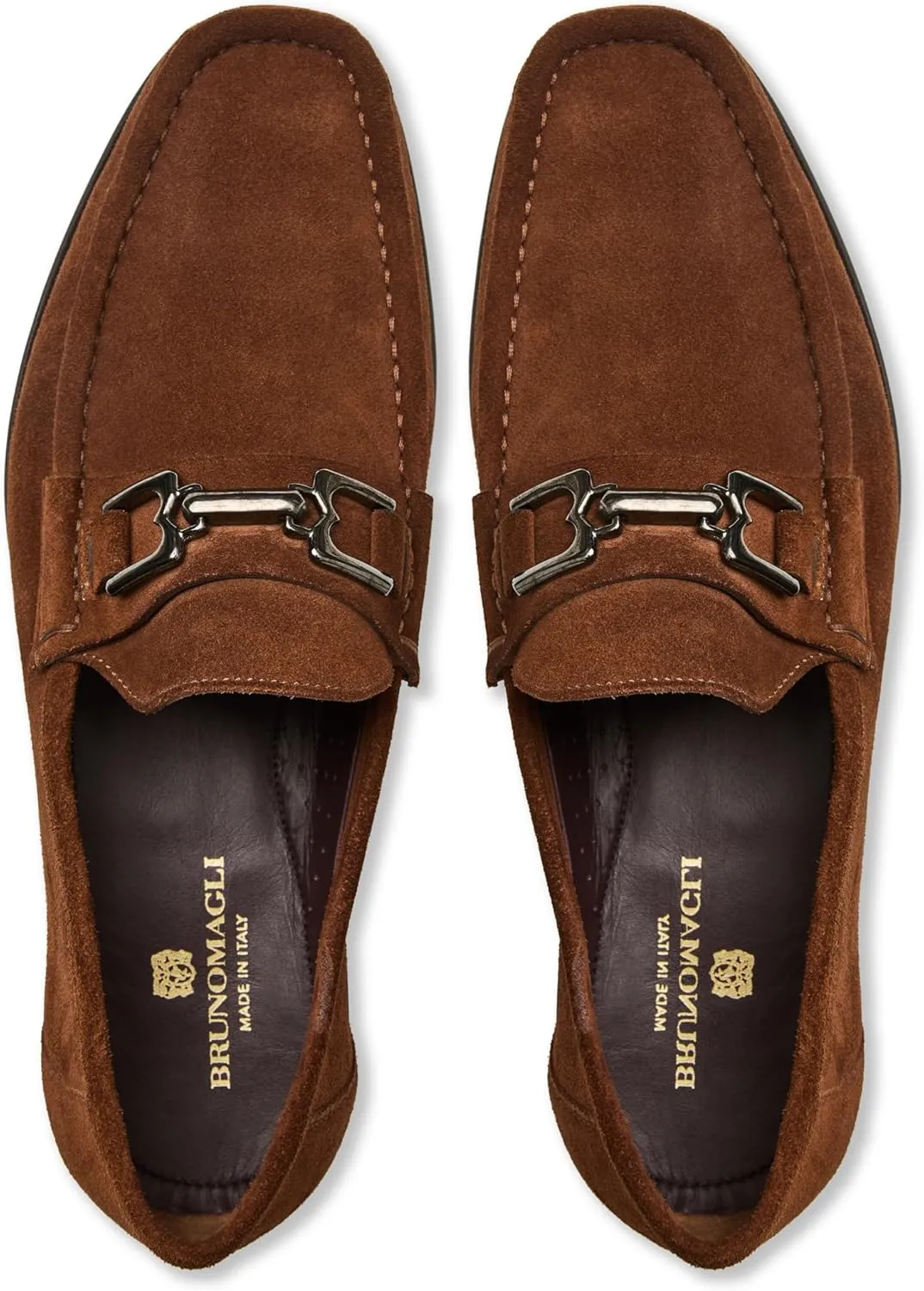 Bruno Magli Men's Trieste Loafers Slip-On, Luxurious Leather Shoes