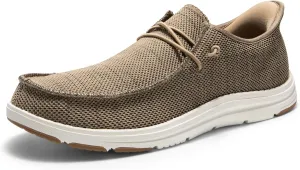 Bruno Marc Hands Free Mens Casual Loafers, Men's Stretch Lace Up Slip On Shoes, Arch Support Non Slip Barefoot Shoes for Men, Comfortable & Light-Weight