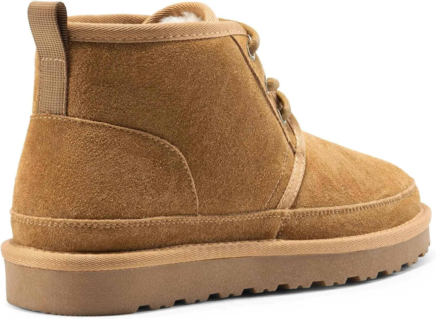 Bruno Marc Men's Winter Snow Boots FuzzyGo Cozy Suede Leather Cold Weather Warm Outdoor Casual Ankle Boots