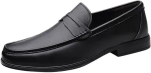 Business Dress Shoes for Men Slip On Leather Oxfords Loafers Classic Dress Shoes