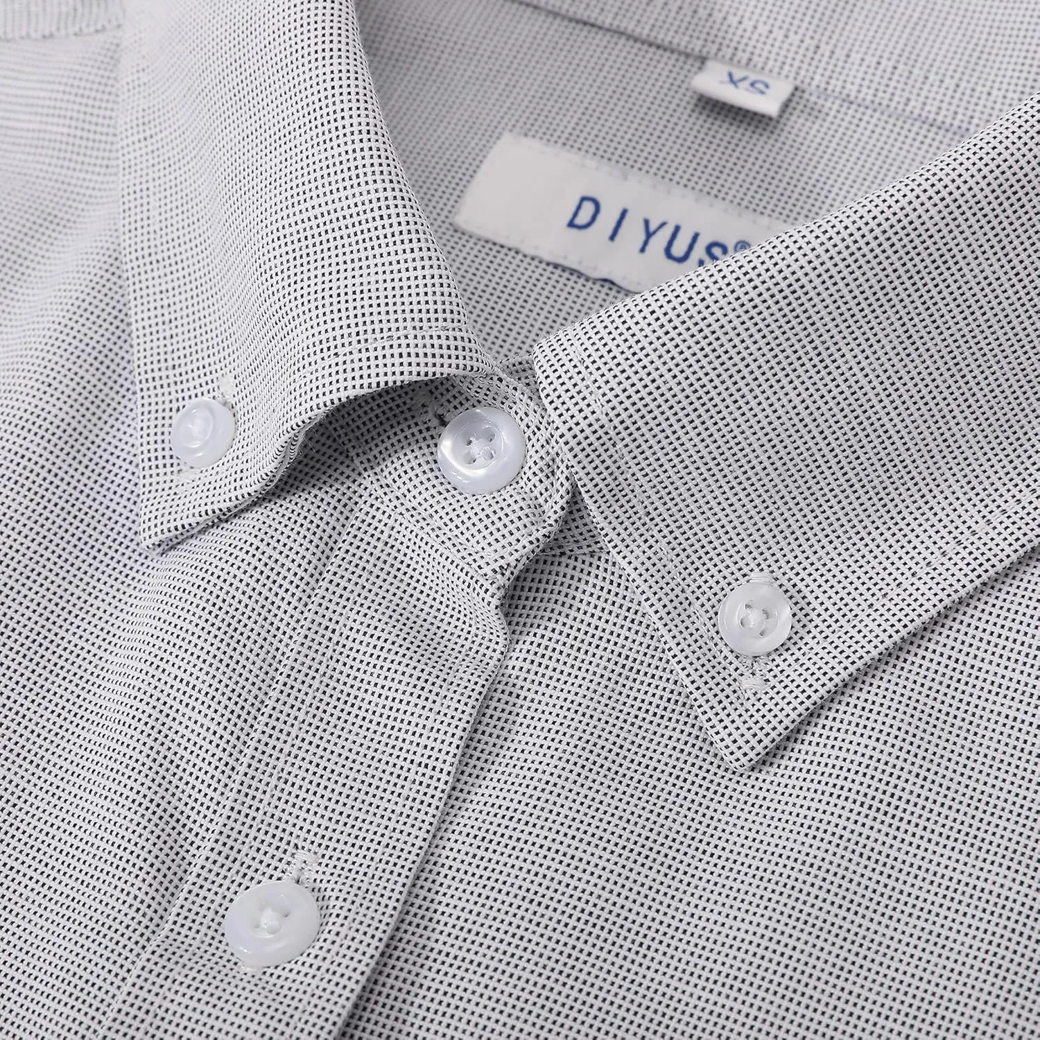 Button Up Shirt Women Long Sleeve Oxford Shirt Classic-Fit Cotton Work Blouse Wrinkle Resistant