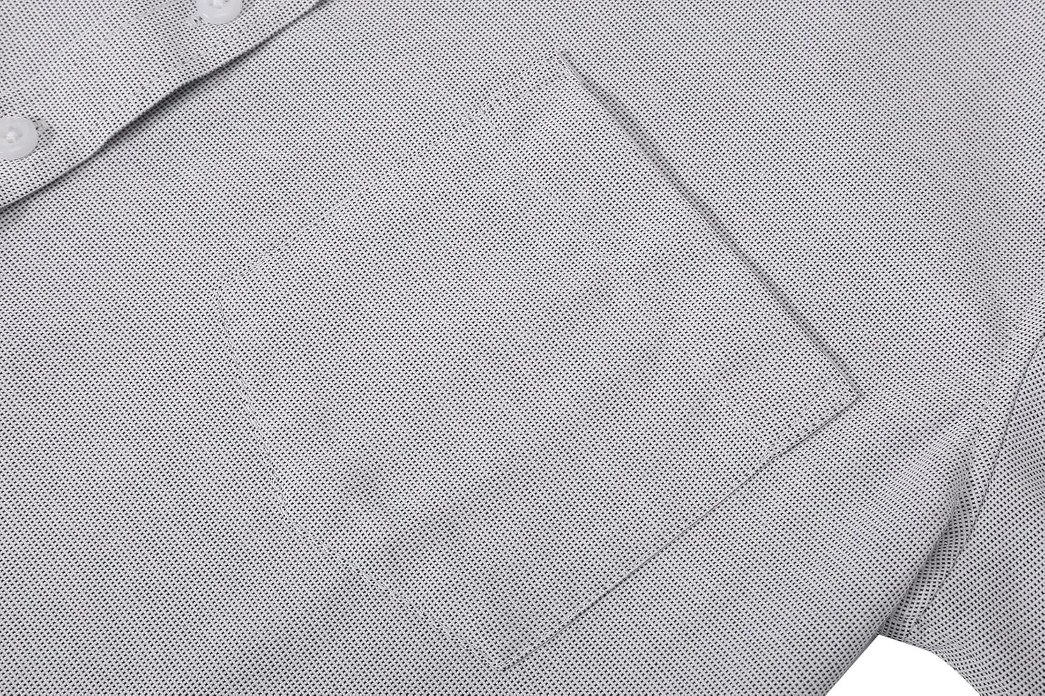 Button Up Shirt Women Long Sleeve Oxford Shirt Classic-Fit Cotton Work Blouse Wrinkle Resistant