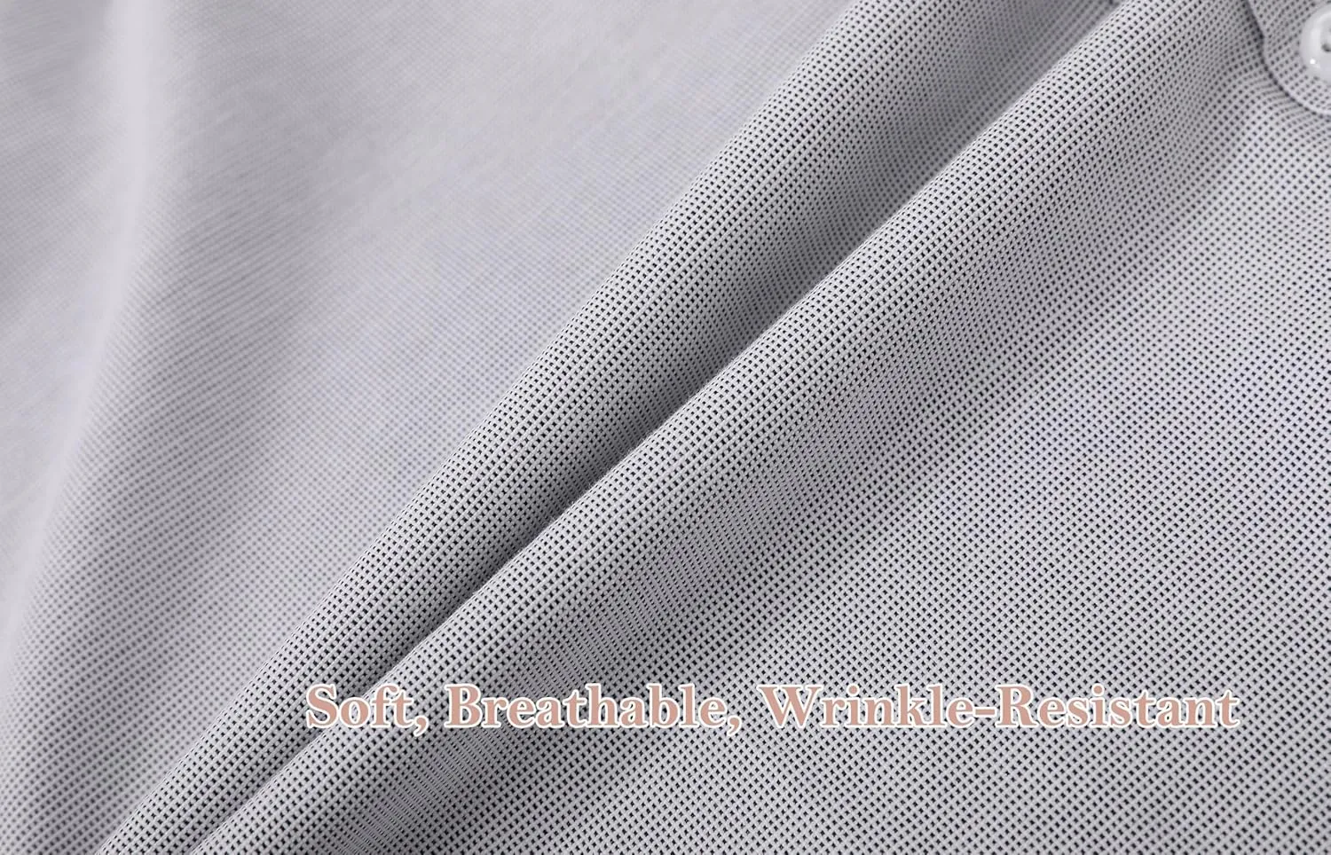 Button Up Shirt Women Long Sleeve Oxford Shirt Classic-Fit Cotton Work Blouse Wrinkle Resistant