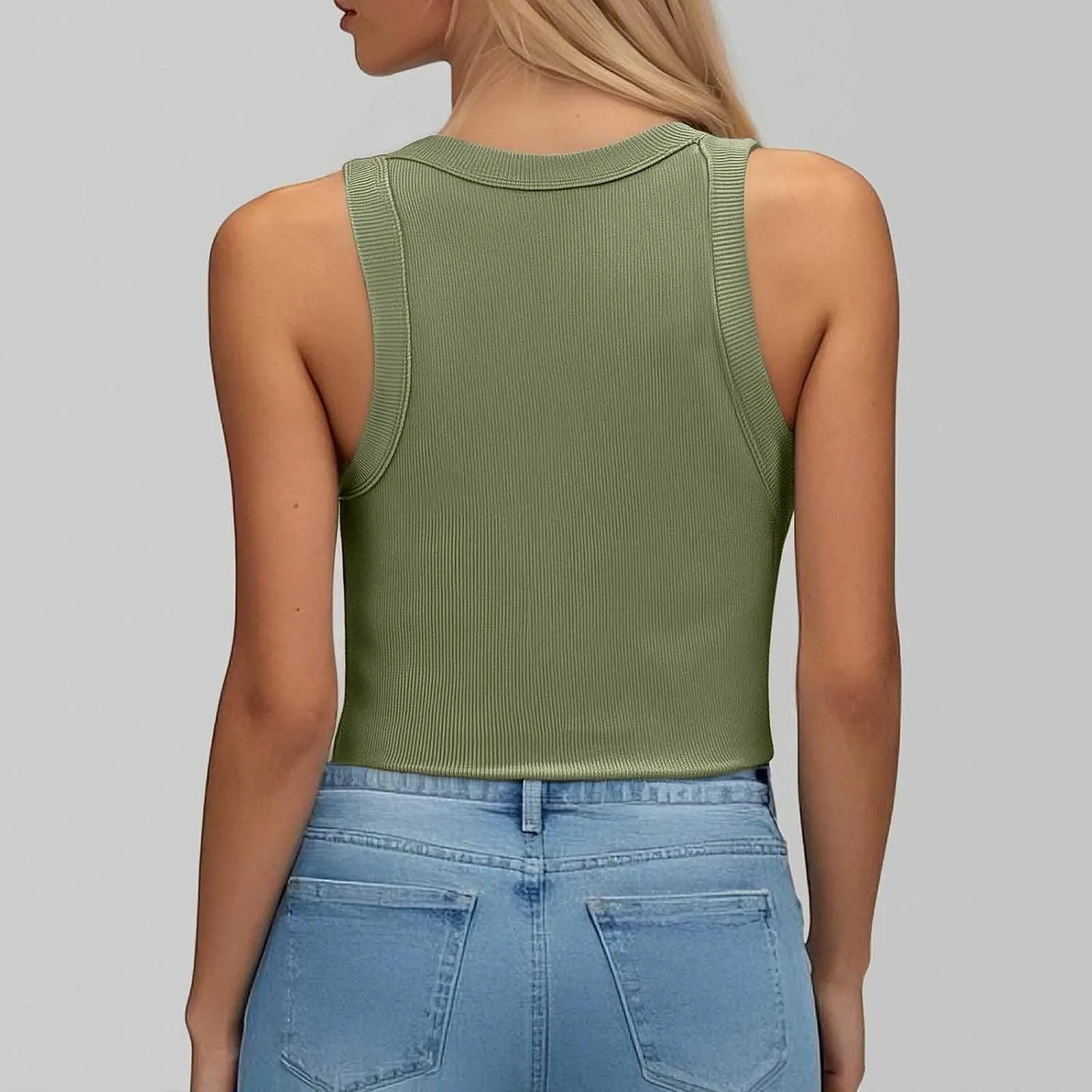 Camisole Tops for Women with Built in Bra Spaghetti Strap Workout Yoga Shirt Lightweight Tank Tops Undershirt