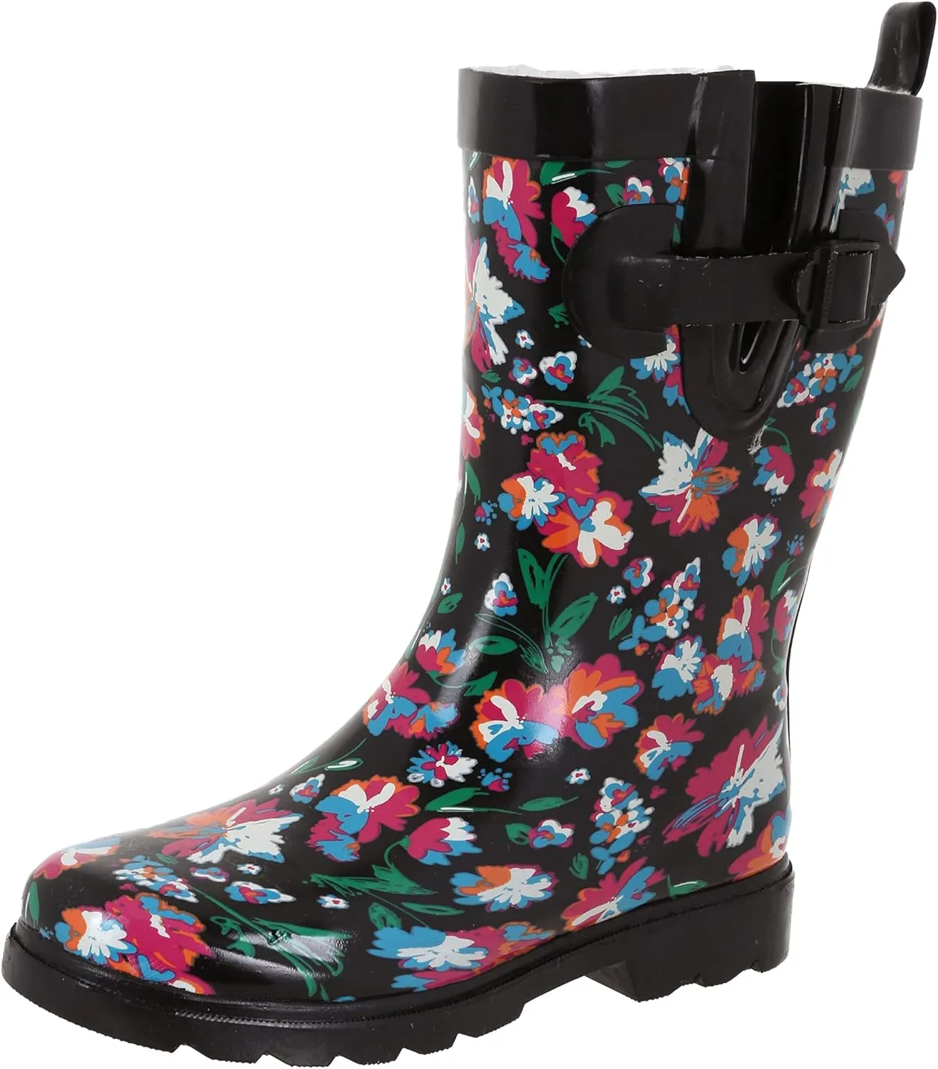 Capelli New York Ladies Mid-Calf Cozy Lined Rain Boots
