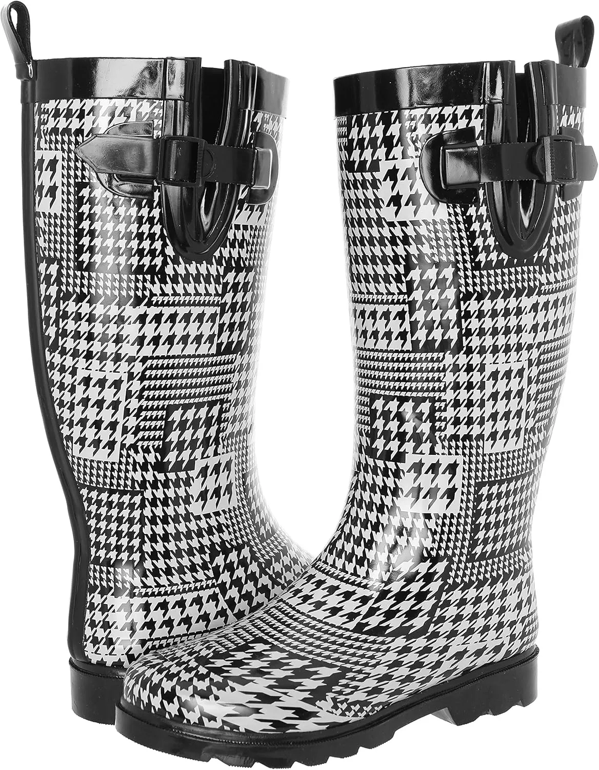 Capelli New York Ladies Mid-Calf Cozy Lined Rain Boots