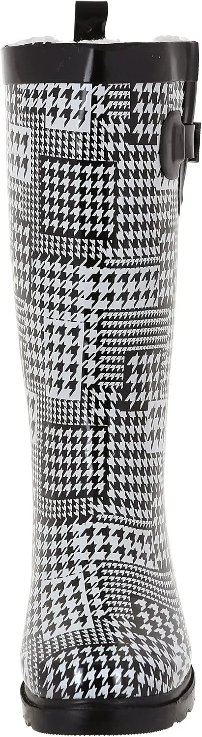 Capelli New York Ladies Mid-Calf Cozy Lined Rain Boots