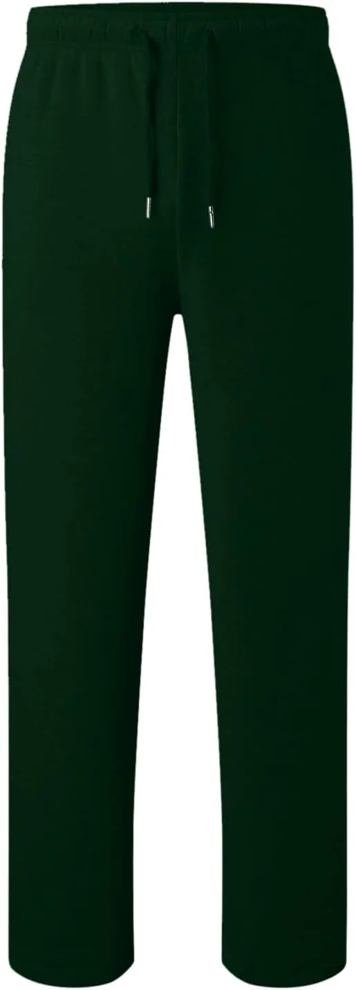 Cargo Work Pant Mens Elastic Waist Casual Lounge Pants Beach Walking Running Sweatpants Loose Joggers
