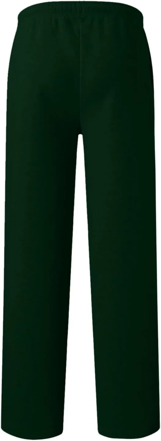 Cargo Work Pant Mens Elastic Waist Casual Lounge Pants Beach Walking Running Sweatpants Loose Joggers