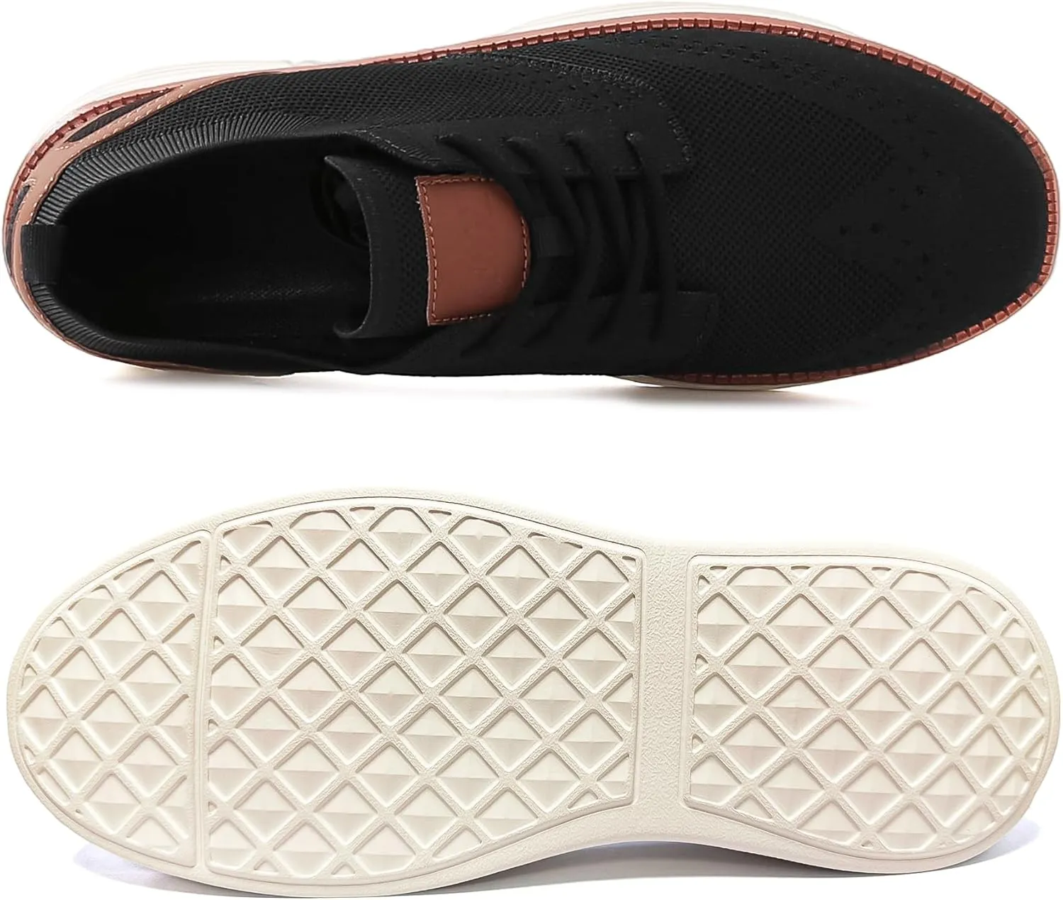 Casual Oxfords Narrow Mens Shoes Mesh Business Work Fashion Walking Sneakers