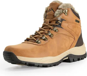 CC-Los Waterproof Winter Snow Boots for Women – Warm Outdoor Hiking Booties, Ladies' Work Shoes