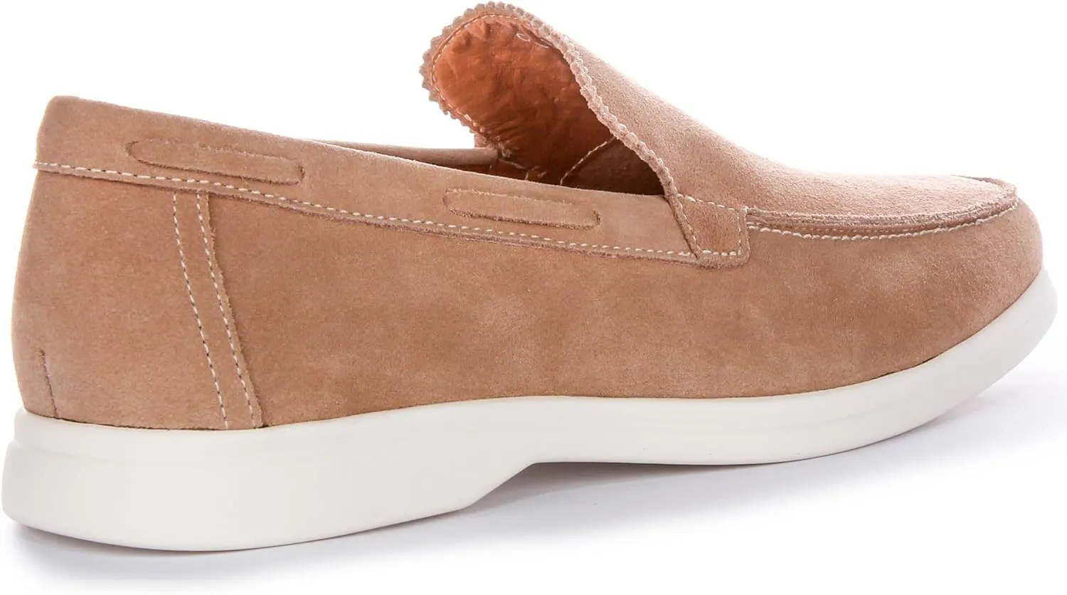 Charles Men's Suede Slip Smart Loafers, Soft Suede Leather, Casual & Smart-Casual Style