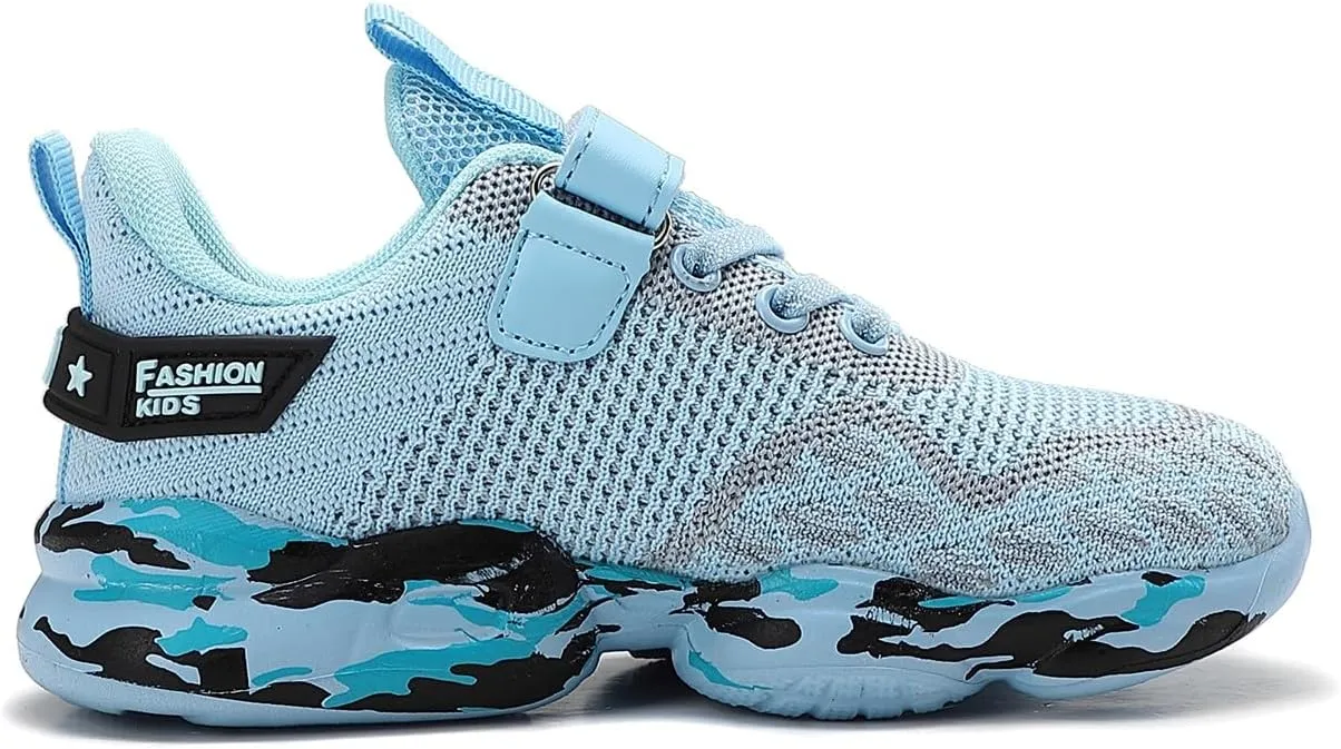 Child Boys Girls Shoes Antiskid Tennis Athletic Sneakers Lightweight Outdoor Casual Kids Shoes Walking Running Shoes (Little Kid/Big Kid)