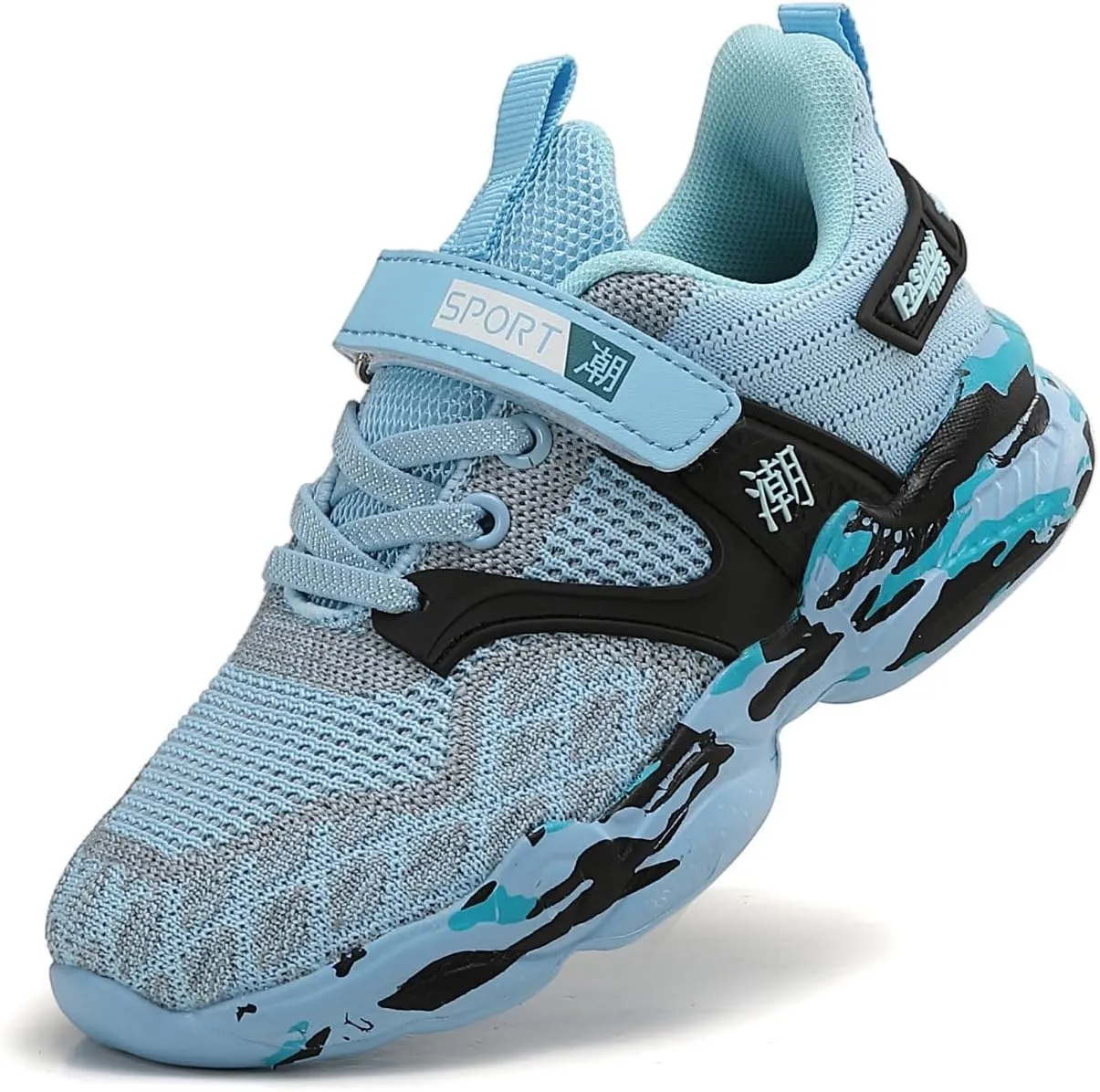 Child Boys Girls Shoes Antiskid Tennis Athletic Sneakers Lightweight Outdoor Casual Kids Shoes Walking Running Shoes (Little Kid/Big Kid)