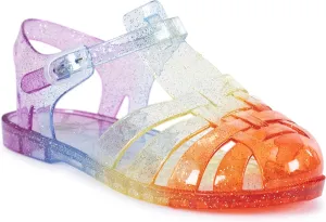 Childrens/Kids Jelly Sandals (10 Toddler) (Rainbow)