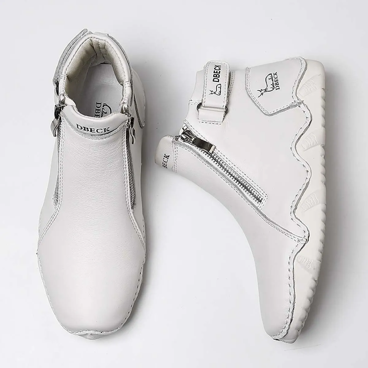 Climatelight Women's Waterproof Casual Fashion Ankle Booties for Commuting Walking Shoes Cozy Boots Slip-on Driving Running Shoes