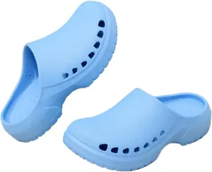 Clogs for Women Men Nursing Shoes Wide Width Garden Slide Sandals Slip-On with Arch Support, Casual Water Shoes Shower Slippers, Classic Work Shoes Comfortable Waterproof Quick Dry Breathable