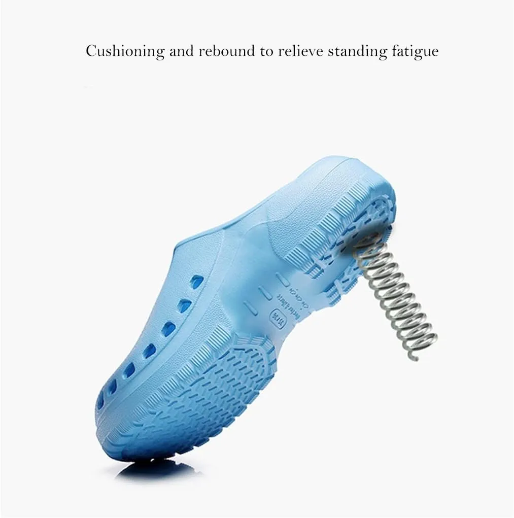Clogs for Women Men Nursing Shoes Wide Width Garden Slide Sandals Slip-On with Arch Support, Casual Water Shoes Shower Slippers, Classic Work Shoes Comfortable Waterproof Quick Dry Breathable