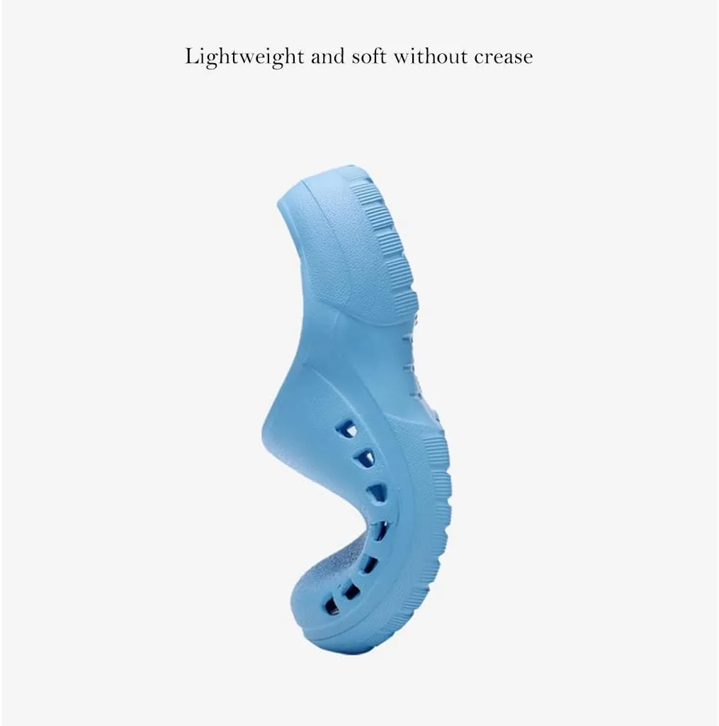 Clogs for Women Men Nursing Shoes Wide Width Garden Slide Sandals Slip-On with Arch Support, Casual Water Shoes Shower Slippers, Classic Work Shoes Comfortable Waterproof Quick Dry Breathable