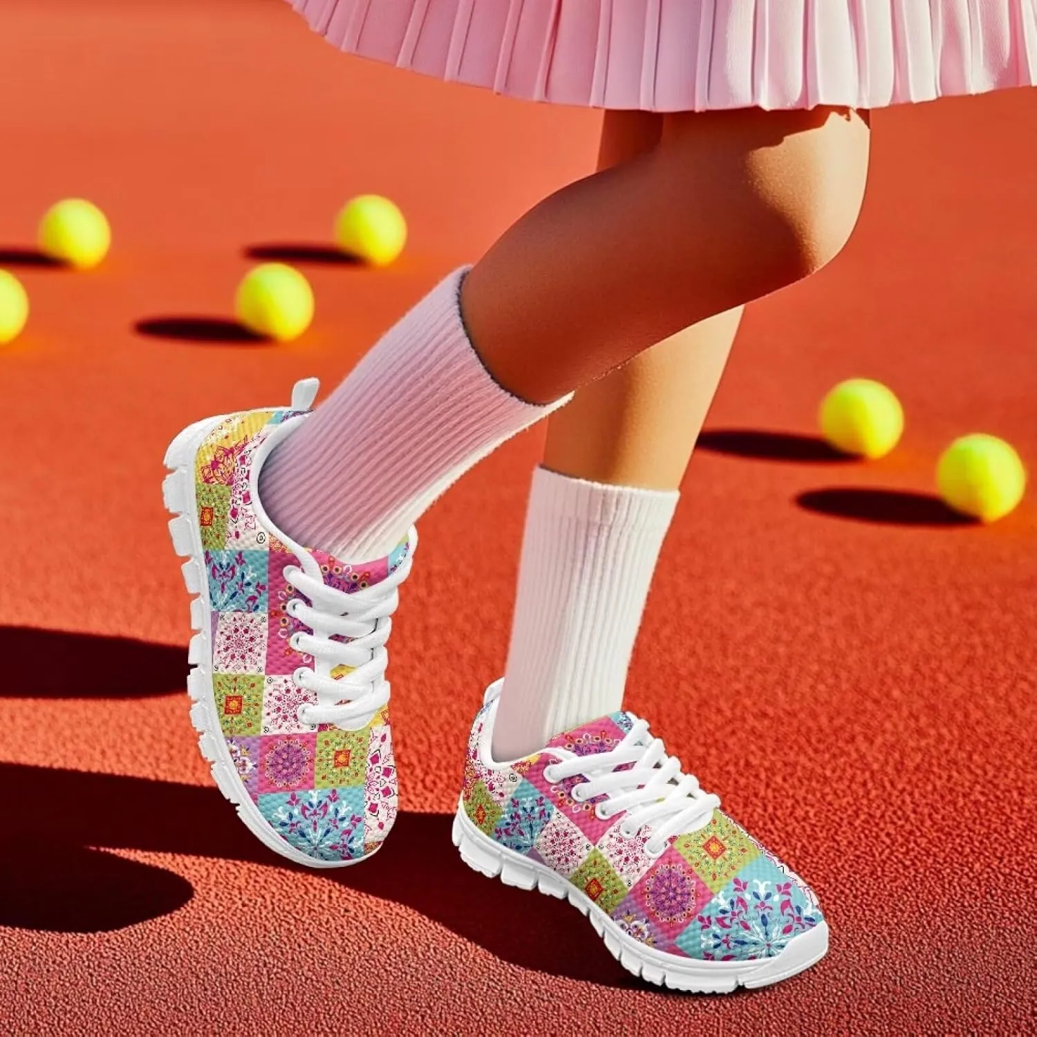 Cumagical Kids Running Shoes Lightweight Breathable Sports Casual Wear Enhanced Cushioning for Active Kids