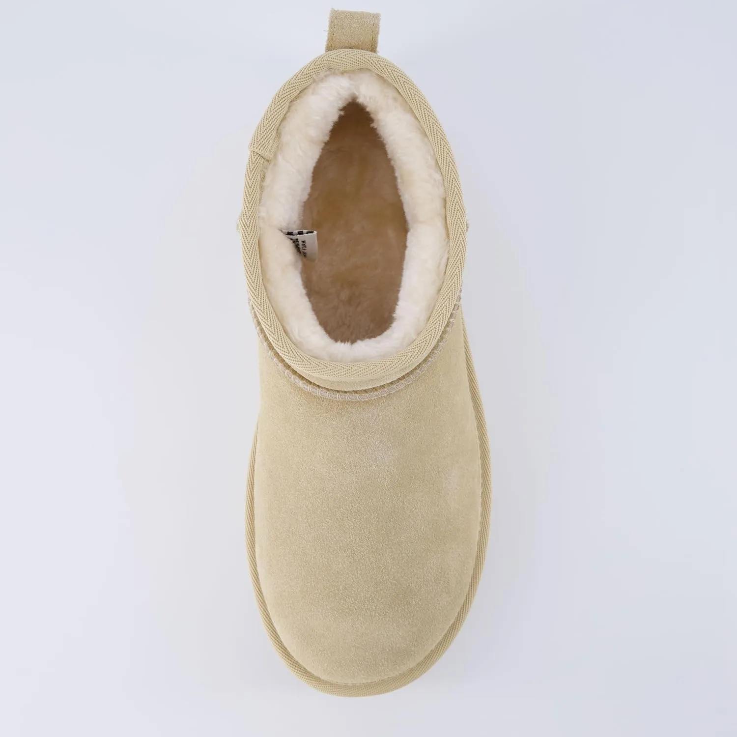 CUSHIONAIRE Hippy Women’s Platform Ankle Boots – Genuine Suede, Faux Fur Lining, Cozy Winter Slip-On Design, Comfortable Footwear with Wide Widths Available