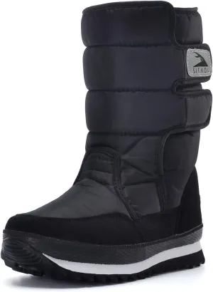 DADAWEN Women's Waterproof Frosty Snow Boot
