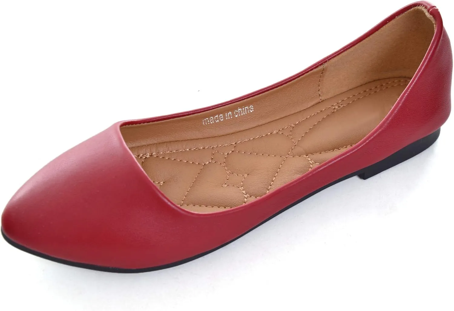 Dear Time Women Buckle Ballet Flat Shoes Square Toe Loafers Comfortable Wedding Shoes for Girls