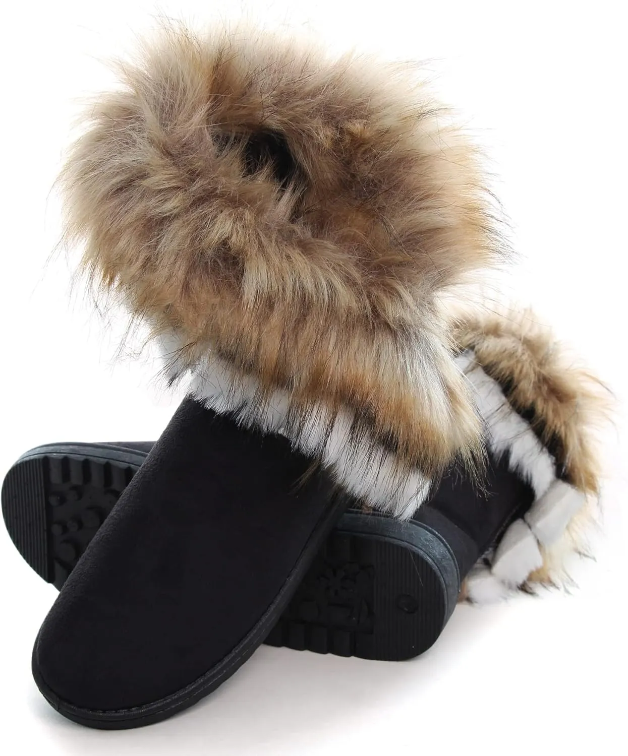Dear Time Women's Warm Winter Snow Boots Wide Mid Calf Fashion Casual Ankle Booties Outdoor Anti-Slip Platform Boots Shoes for Girls