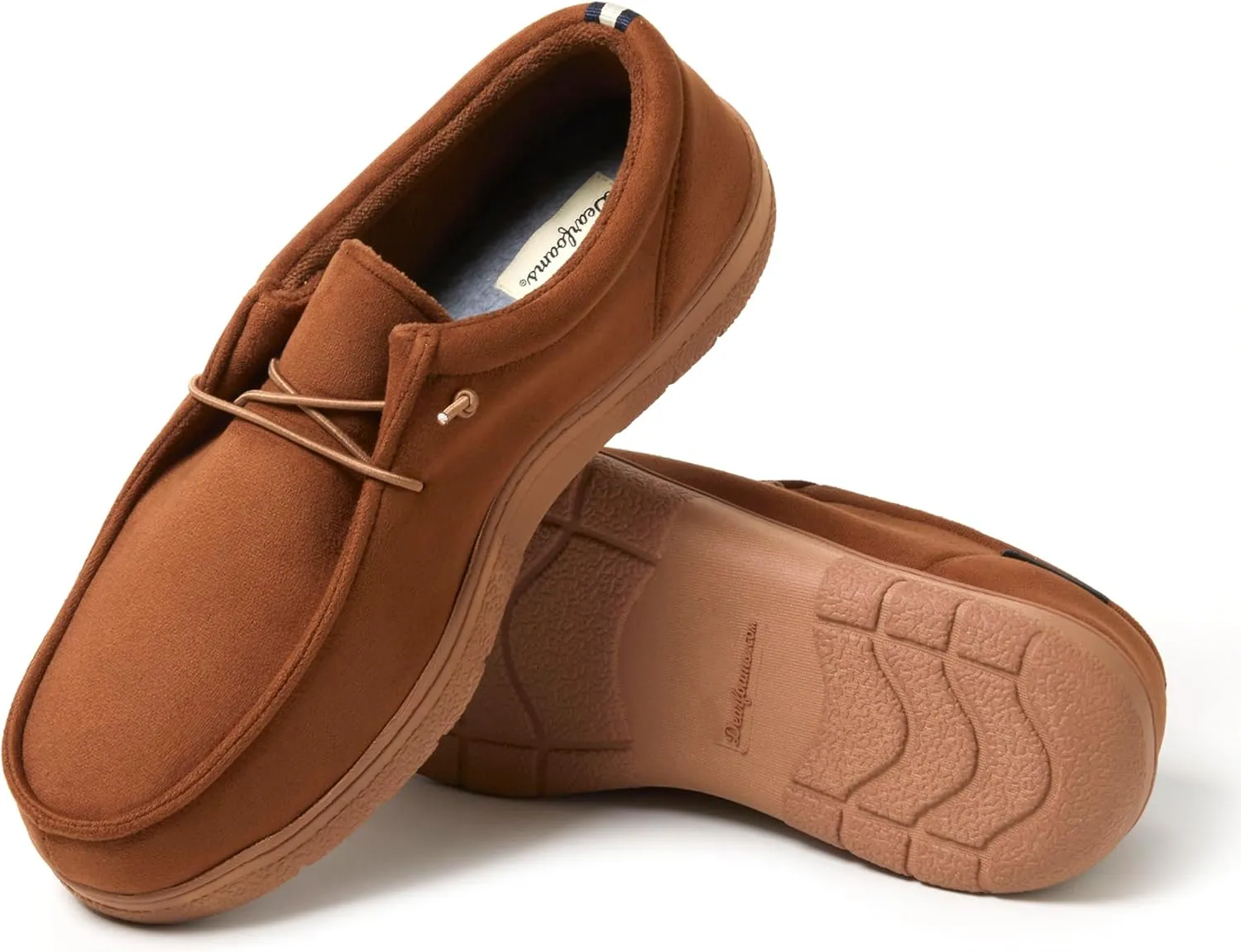 Dearfoams Men's Bennett Indoor/Outdoor Memory Foam Comfort Chukka Boot