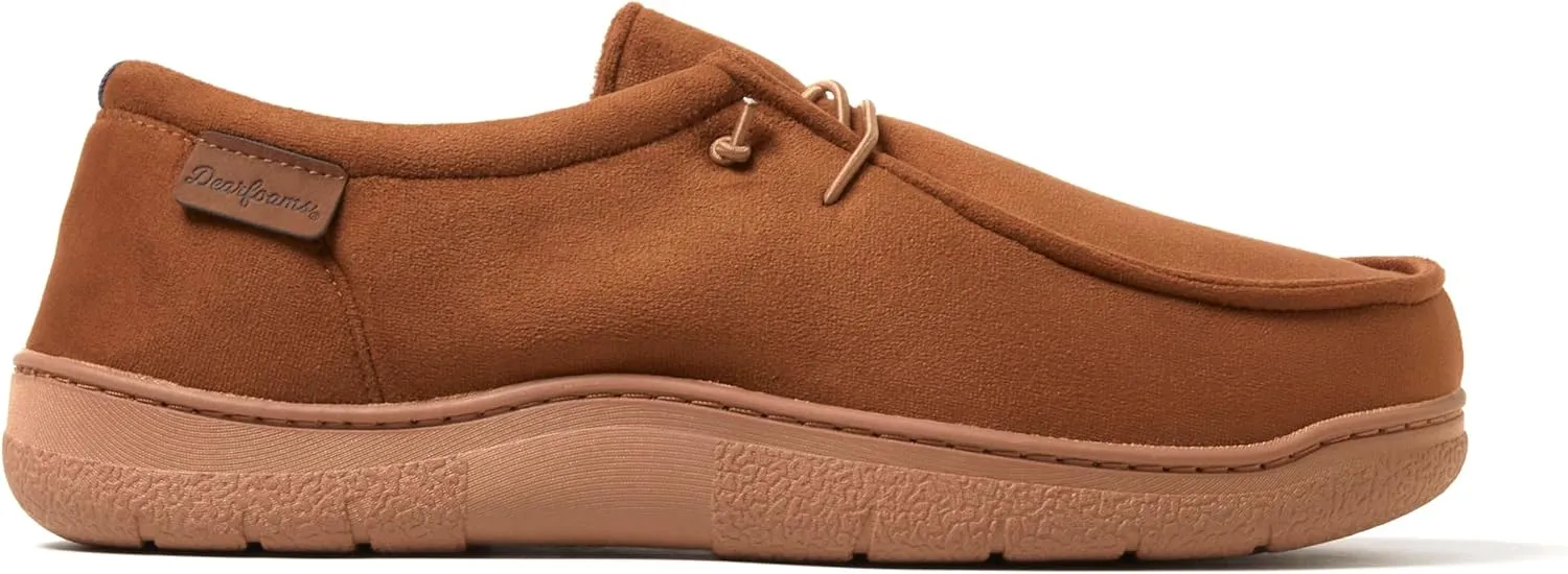 Dearfoams Men's Bennett Indoor/Outdoor Memory Foam Comfort Chukka Boot