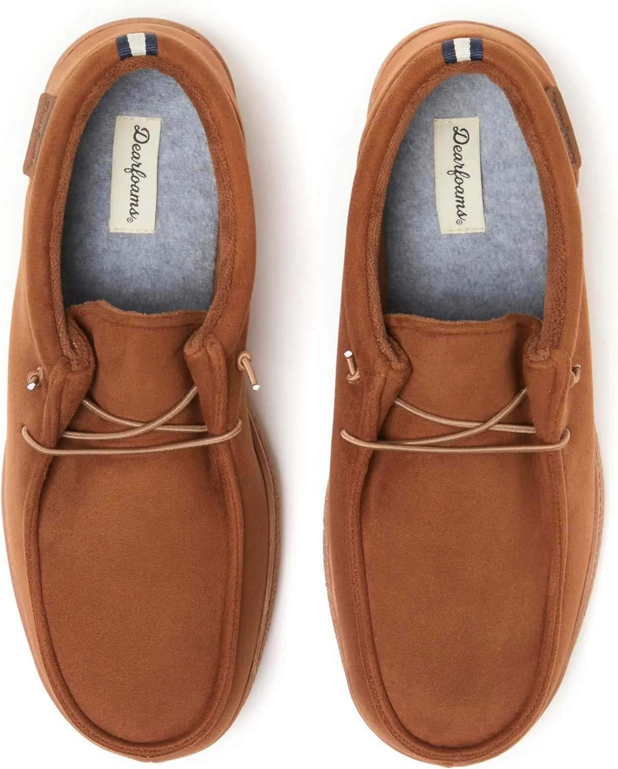 Dearfoams Men's Bennett Indoor/Outdoor Memory Foam Comfort Chukka Boot