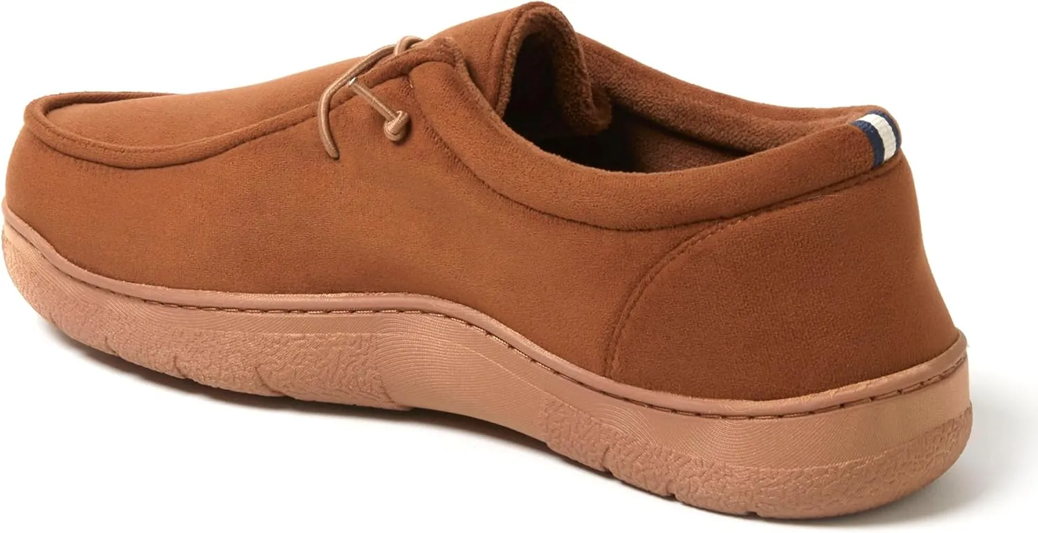 Dearfoams Men's Bennett Indoor/Outdoor Memory Foam Comfort Chukka Boot