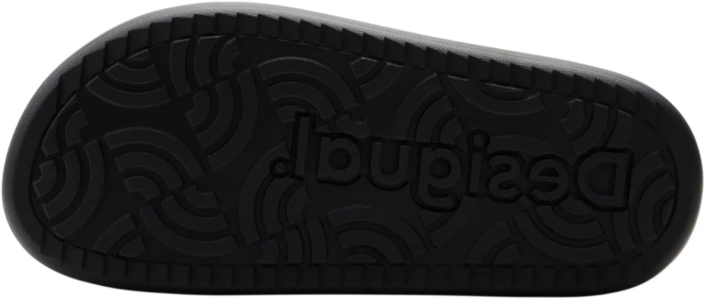 Desigual Women's Shoes 4 Woman Denim Sandals Block